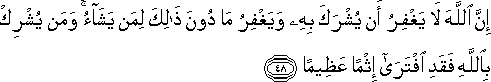 Quran 4:48